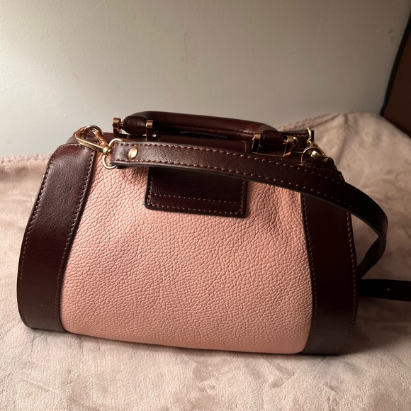 Divina Firenze leather satchel Made in Italy - Picture 4 of 8